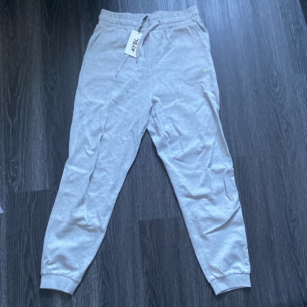 AYBL Everyday Joggers Heather Grey - Size M